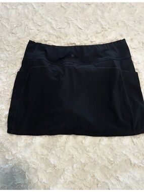 Athleta Black Athletic Skort
